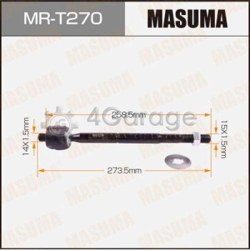 MASUMA MRT270 Рулевая тяга MASUMA GS350 / GRS191