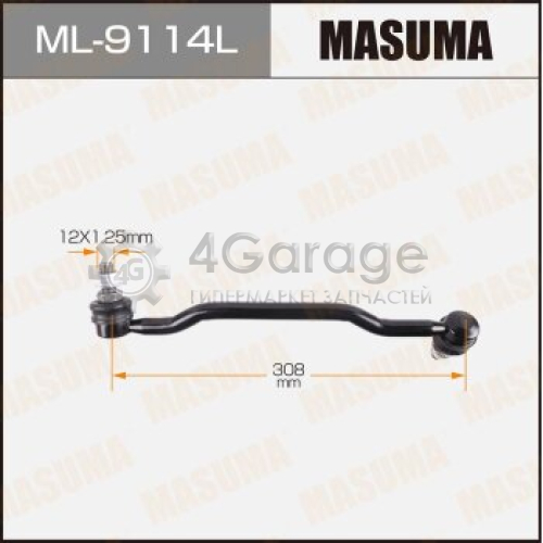 MASUMA ML9114L Стойка стабилизатора (линк) MASUMA front TEANA/ #J31 LH