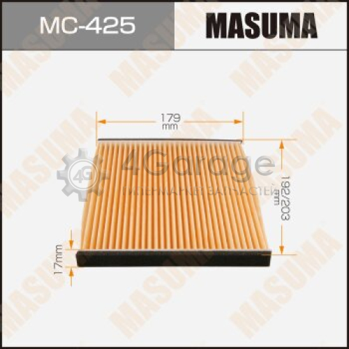 Салонный фильтр AC-302E MASUMA (1/40) MASUMA MC425 в Ростове-на-Дону