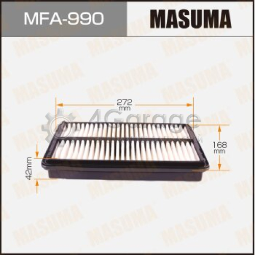 MASUMA MFA990 Воздушный фильтр A-867 MASUMA (1/40)