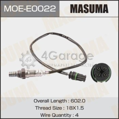 MASUMA MOEE0022 Датчик кислородный MASUMA, BMW X6 M(F86), X5 (F15) / S63B44B, N52B30, N52B25