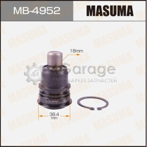 Шаровая опора MASUMA front low /TIIDA/C11 MASUMA MB4952 в Нижнем Новгороде