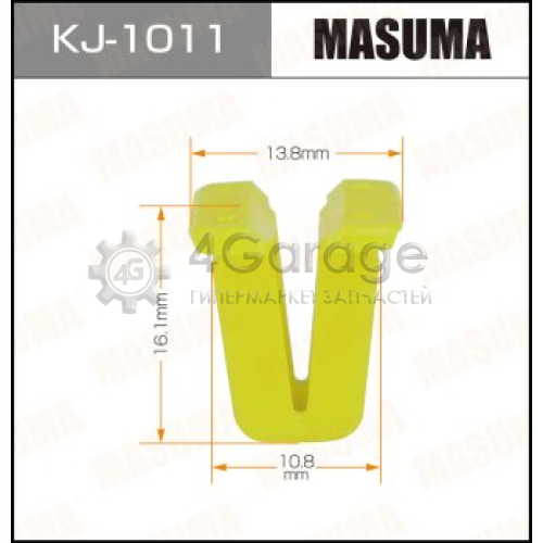 Клипса автомобильная (автокрепеж) MASUMA 1011-KJ [уп.50] MASUMA KJ1011 в Ростове-на-Дону