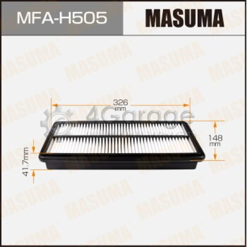 MASUMA MFAH505 Воздушный фильтр A8506 MASUMA HONDA/ INSPIRE/ UC1 03-07 (1/20)