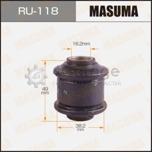 MASUMA RU118 Сайлентблок MASUMA Pajero rear тяга поп. Out