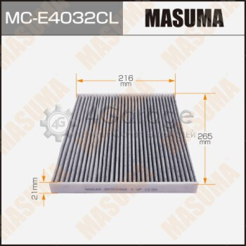 MASUMA MCE4032CL Салонный фильтр MASUMA угольный OPEL/ CORSA/ V1000, V1200, V1300 06- (1/40)