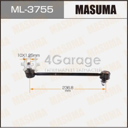 MASUMA ML3755 Стойка стабилизатора (линк) MASUMA rear #CU2#, #CU3#, MHU38, MHU28, #CV30