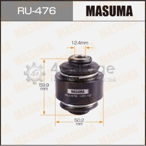 MASUMA RU476 Сайлентблок MASUMA RAV4/ ACA3#, ALA30, GSA33 rear low