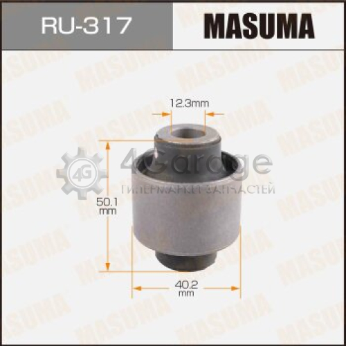 MASUMA RU317 Сайлентблок MASUMA Odyssey /RA#/, Step Wagon /RF#/ rear