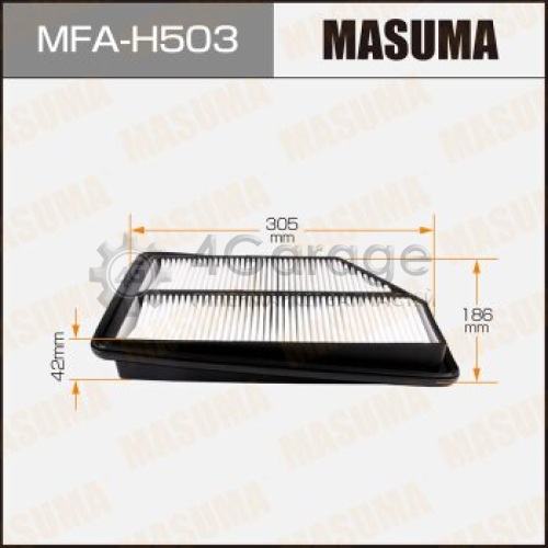 MASUMA MFAH503 Воздушный фильтр A8516 MASUMA HONDA/ CIVIC/ V2200 06- (1/40)