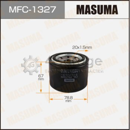 Масляный фильтр C-316 MASUMA MASUMA MFC1327 в Москве