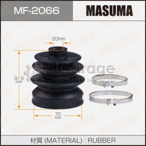 MASUMA MF2066 Пыльник ШРУСа MASUMA MF-2066