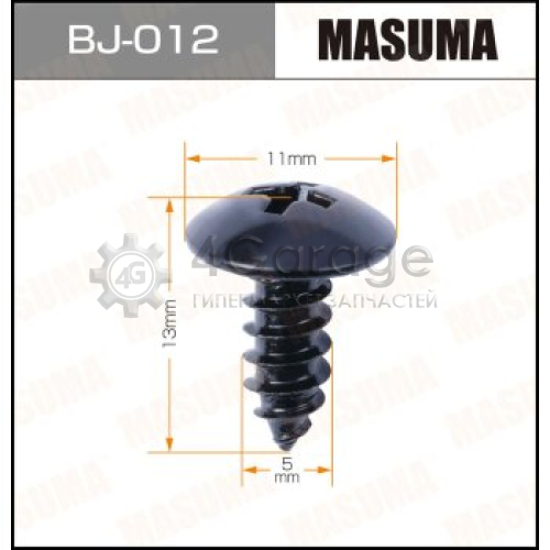 MASUMA BJ012 Саморез MASUMA 5x13мм набор 15шт