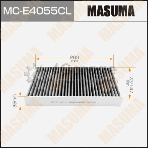 Салонный фильтр MASUMA угольный RENAULT/ MEGANE III/ V1600 08- (1/40) MASUMA MCE4055CL в Ростове-на-Дону