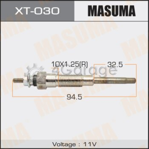 MASUMA XT030 Свеча накаливания MASUMA PT-155 /1N-T, 5L (1/10/100)