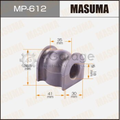 MASUMA MP612 Втулка стабилизатора MASUMA /front/ Fit GD1 [уп.2]