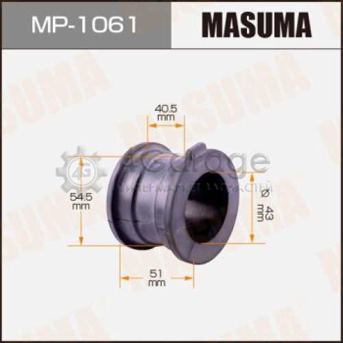 MASUMA MP1061 Втулка стабилизатора MASUMA /front/ PRADO/ KDJ150L, GRJ150L [уп.2]