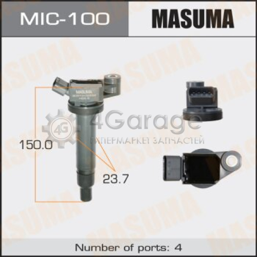 MASUMA MIC100 Катушка зажигания MASUMA, RX300, HARRIER / 1MZFE