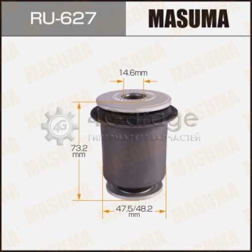 MASUMA RU627 Сайлентблок MASUMA HILUX KUN25. 26. 35. FORTUNER GGN50, 60, KUN5#, 6#, LAN50, TGN51, 61 front low