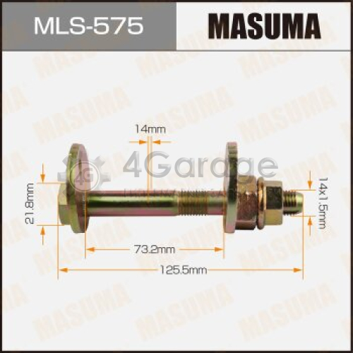 Болт эксцентрик MASUMA комплект. Toyota MASUMA MLS575 в Нижнем Новгороде