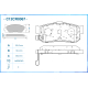 CWORKS C12CR0067 Колодки тормозные задние