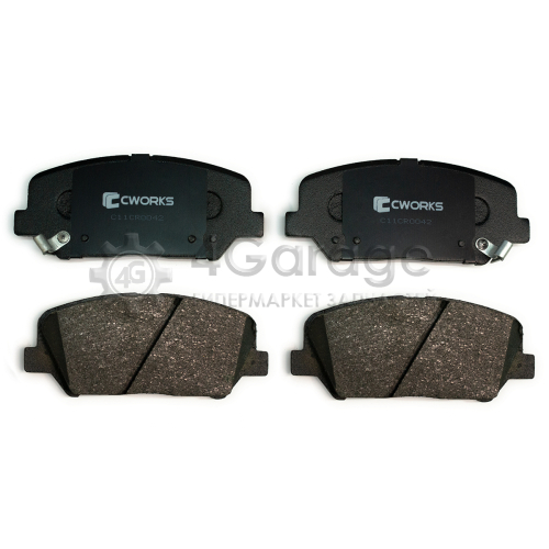 CWORKS C11CR0042 Тормозные колодки передние