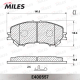 MILES E400557 Колодки тормозные (Смесь Low Metallic) NISSAN X TRAIL(32) 14 передние (TRW GDB3648) E400557