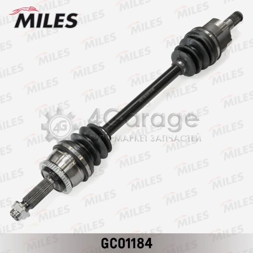 MILES GC01184 Привод в сборе HYUNDAI SOLARIS/KIA RIO 10 лев. GC01184