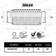 MILES HBFB40X150 Труба гофрированная с внутренним плетением 40X150 HBFB40X150