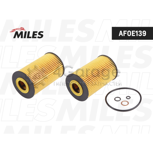 MILES AFOE139 Фильтр масляный BMW E36/E34/E46 1.6/1.8