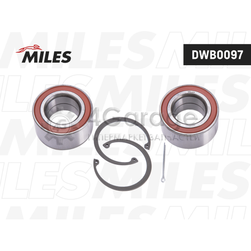 MILES DWB0097 Подшипник ступ.OPEL ASTRA/CORSA/KADETT/VECTRA/DAEWOO ESPERO 88- пер.