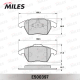 MILES E500397 Колодки тормозные (Смесь CERAMIC) CITROEN C4/PEUGEOT 207/307/308 1.6 2.0 передние (TRW GDB1605) E500397