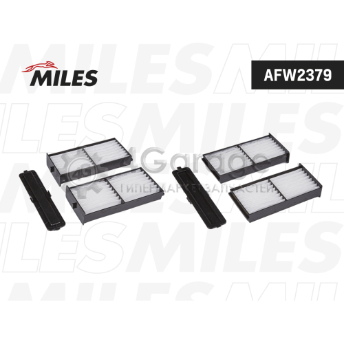 MILES AFW2379 Фильтр салона MITSUBISHI PAJERO PININ 00- (упак.2шт.)