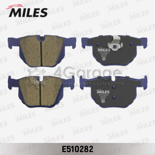 MILES E510282 Колодки тормозные (Смесь CERAMIC) BMW E90/E91/E60/E61/E70/E71 задние (TRW GDB1727) E510282