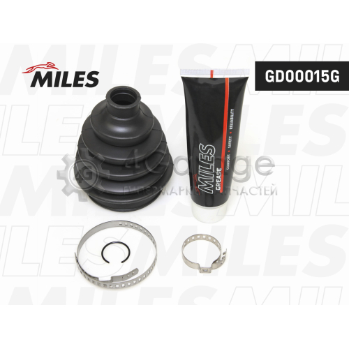 MILES GD00015G Пыльник ШРУСа RENAULT LOGAN/DUSTER/CLIO III/TWINGO 08 наружный (со смазкой) GD00015G