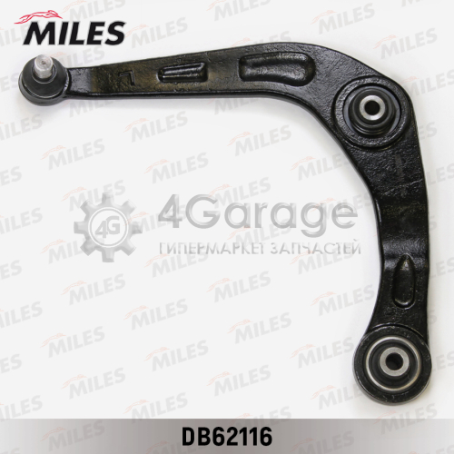 MILES DB62116 Рычаг PEUGEOT 206 09/02 пер.подв.нижн.лев. (LEMFORDER 2517702) DB62116