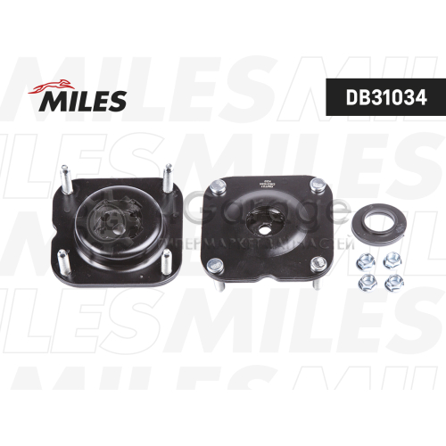 MILES DB31034 Опора амортизатора MAZDA 626(GF) 1.8-2.0 97-02/MPV(LW) 2.0-3.0 99-06 пер.