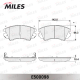 MILES E500098 Колодки тормозные (Смесь CERAMIC) OPEL INSIGNIA 08 /ZAFIRA 11 /SAAB 9 5 10 R17 передние