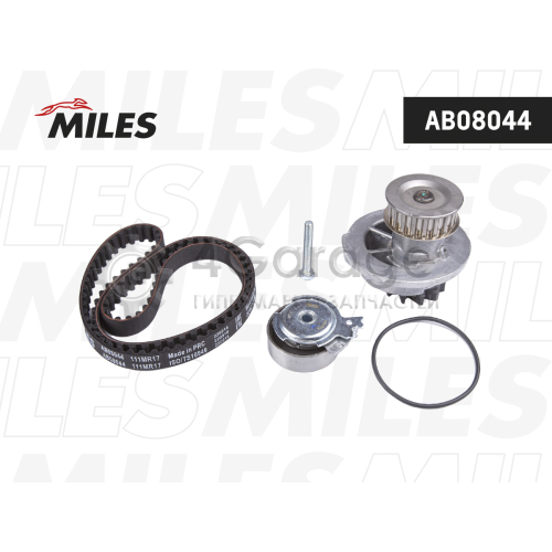 Водяной насос + комплект зубчатого ремня MILES AB08044 в Нижнем Новгороде