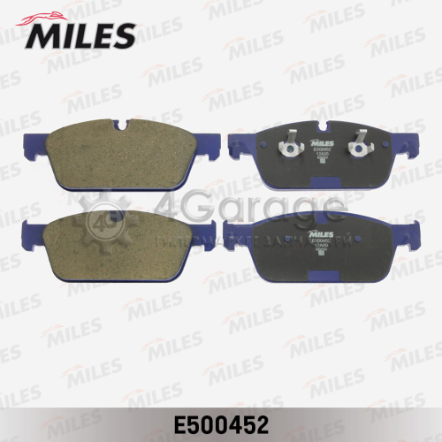 MILES E500452 Колодки тормозные (смесь CERAMIC) MERCEDES GL X166/ML W166 передние (TRW GDB1970) E500452