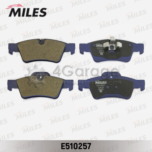 MILES E510257 Колодки тормозные задние (смесь CERAMIC) MERCEDES BENZ W164 ML 05/W251 R CLASS 06