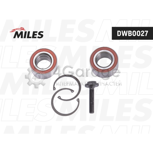 MILES DWB0027 Подшипник ступ.AUDI 80/A4/A6/VW PASSAT 86-05 пер.