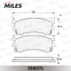 MILES E500373 Комплект тормозных колодок дисковый тормоз