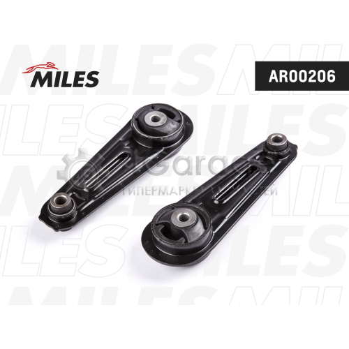 MILES AR00206 Опора двигателя NISSAN QASHQAI 06-/X-TRAIL 07- лев.