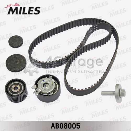 MILES AB08005 Комплект ремня ГРМ