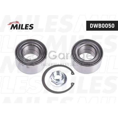 MILES DWB0050 Подшипник ступ.MAZDA 6/CX-7/CX-9 02- пер.