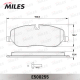 MILES E500255 Колодки тормозные (Смесь CERAMIC) LAND ROVER DISCOVERY III 04/RANGE ROVER 02 передние