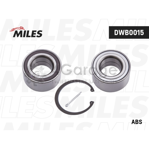 MILES DWB0015 Подшипник ступ.MITSUBISHI OUTLANDER II/ASX 07- пер.