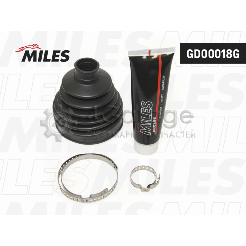 MILES GD00018G Пыльник ШРУСа RENAULT DUSTER/FLUENCE/MEGANE III 1.4TCE-2.0 07- нар. (со смазкой)