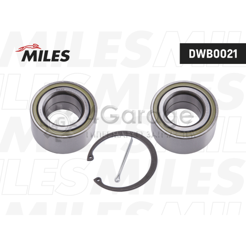 MILES DWB0021 Подшипник ступ.HYUNDAI ACCENT/GETZ/I20/SOLARIS/KIA RIO 95- пер.